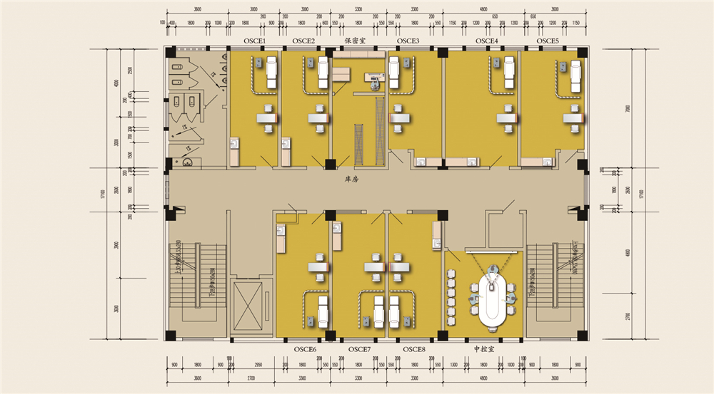 貴州醫科大學第二坿屬醫院(yuan)臨牀技能中心5樓-01